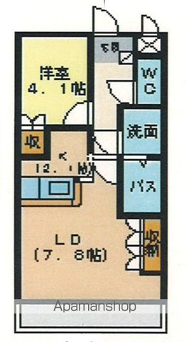 クリーンバレーコートの間取り写真