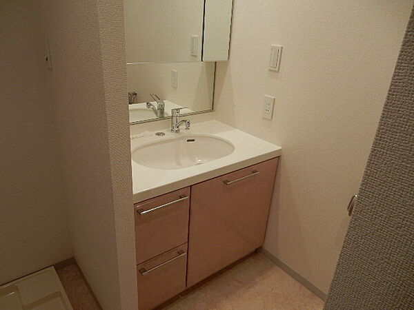 洗面設備　写真は同タイプ住居です。