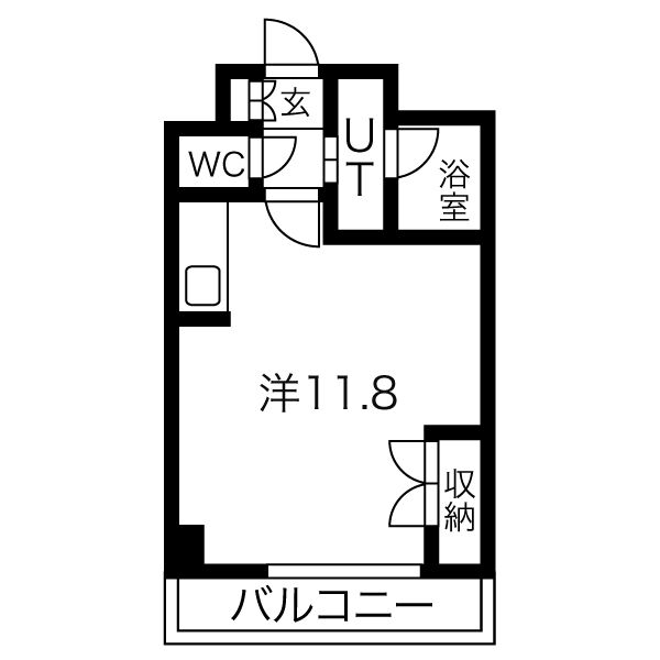 ノースアクシアの間取り写真