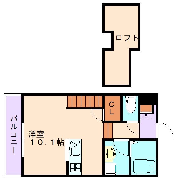 Primaire troisの間取り写真