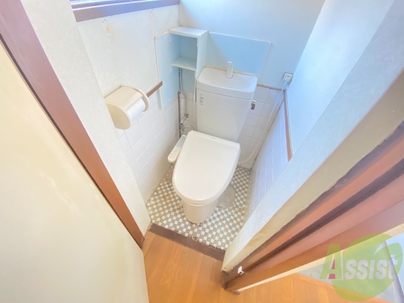 熊野町5丁目連棟住居のトイレ写真