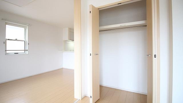 収納　ちょっとした収納スペースも充実しています