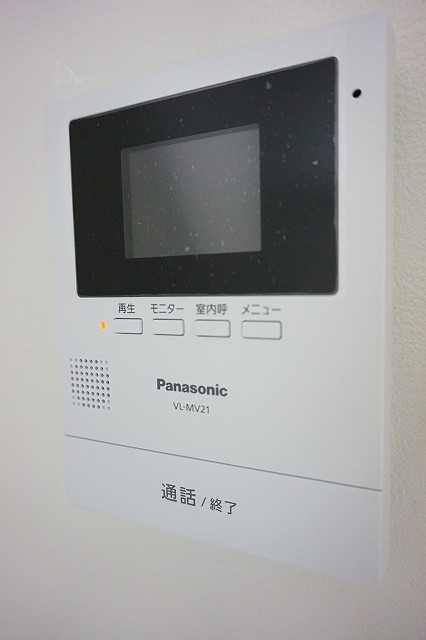 セキュリティ　安心のモニター付きインターホンです♪