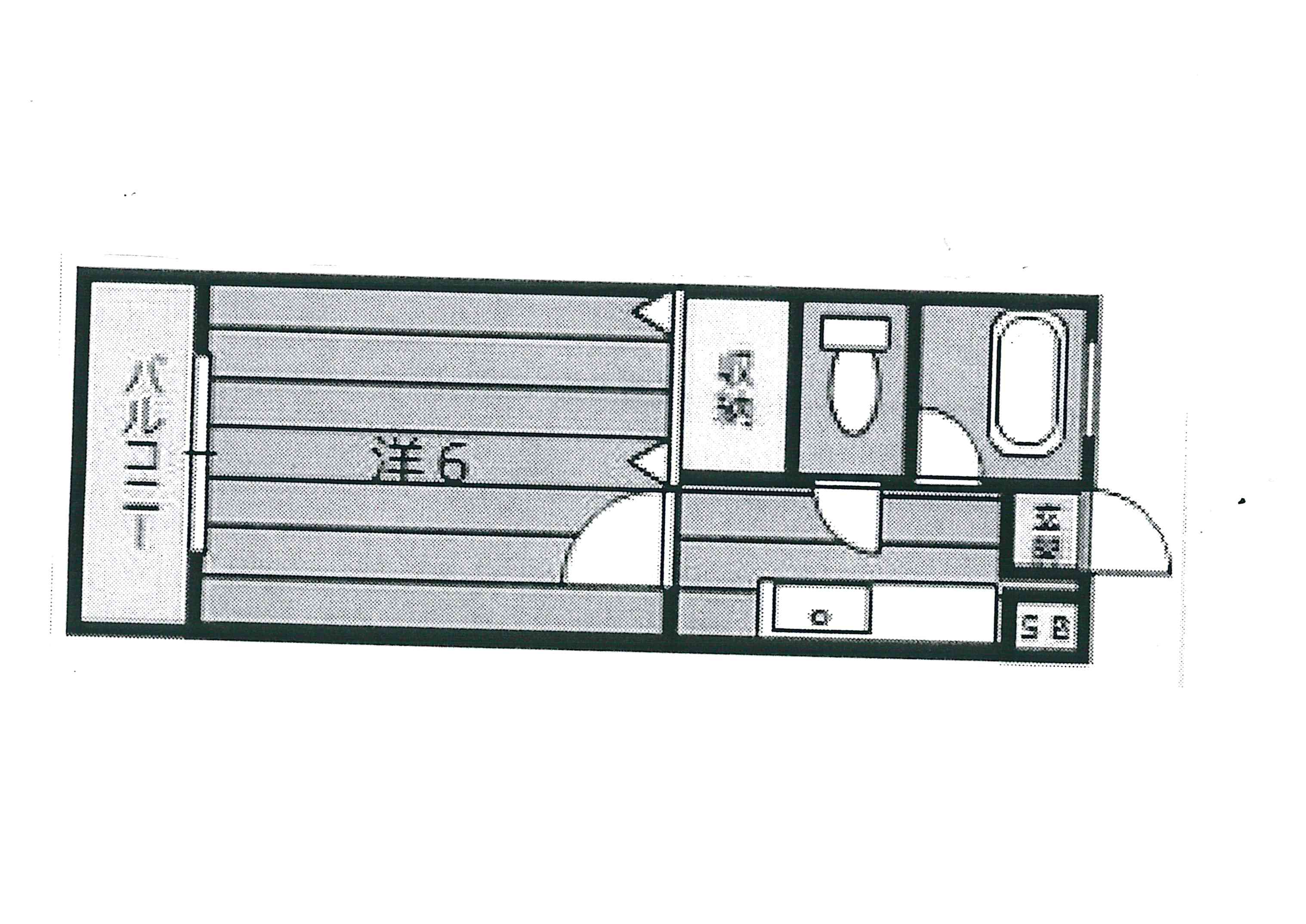 鹿児島市武のマンションの間取り