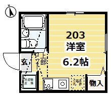 ウインズ鵠沼石上の間取り