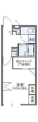 レオパレス柚の間取り