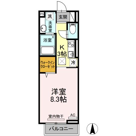 シュトラールの間取り