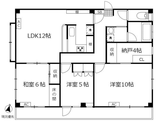 ほうれんそうの間取り