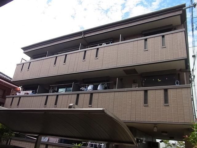 大田区矢口のマンションの建物外観