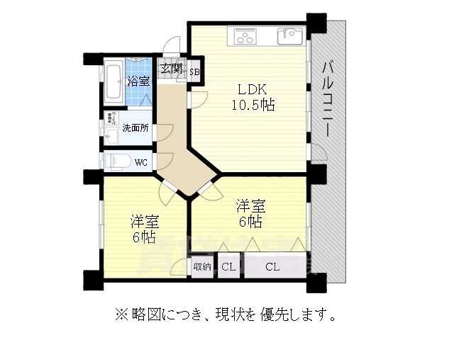 プレパルクみどりの間取り