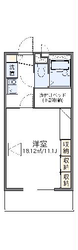 レオパレスＹ．Ｅ．Ｍの間取り