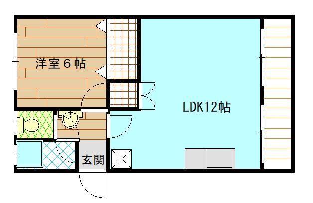 共立ハイツの間取り