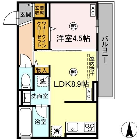 ロイヤルステージ観音寺新町の間取り