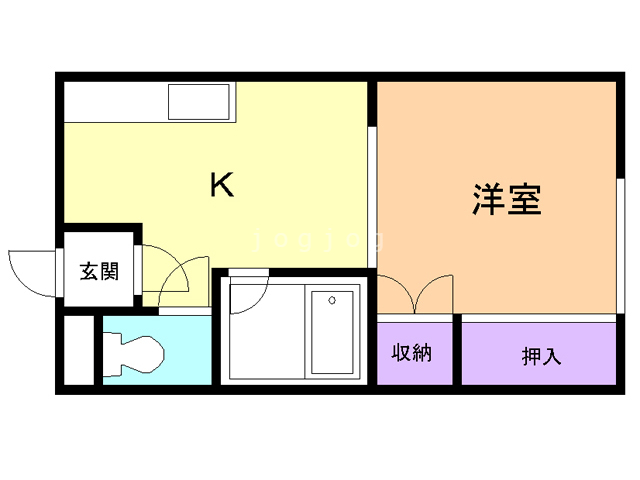 グリーンハイムの間取り