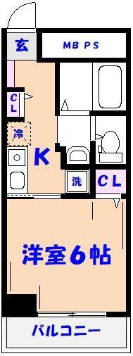 ヴォワール国府台の間取り