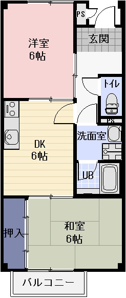 ファミールあいの間取り