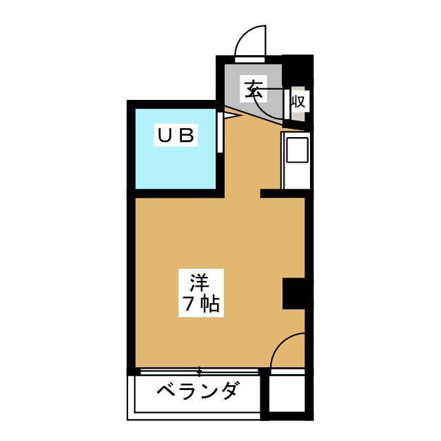 シャルマン築地明石町の間取り