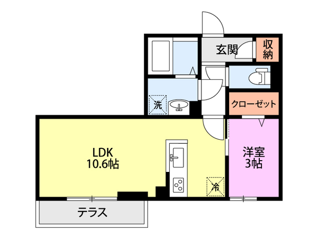 Ｆｏｒｔｕｎａｔｏの間取り