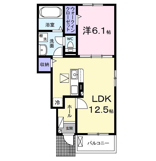 アルコパレーノIIの間取り