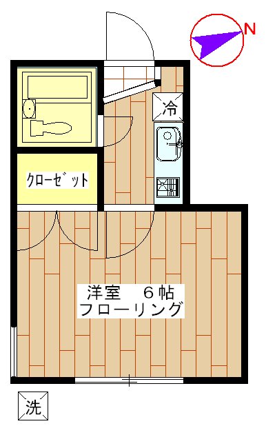 メゾンド石川の間取り