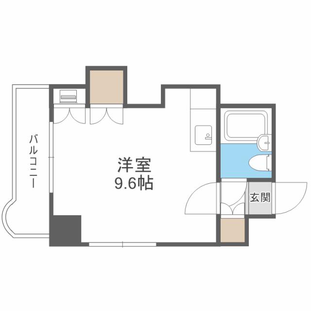 シティハイムN15A棟の間取り