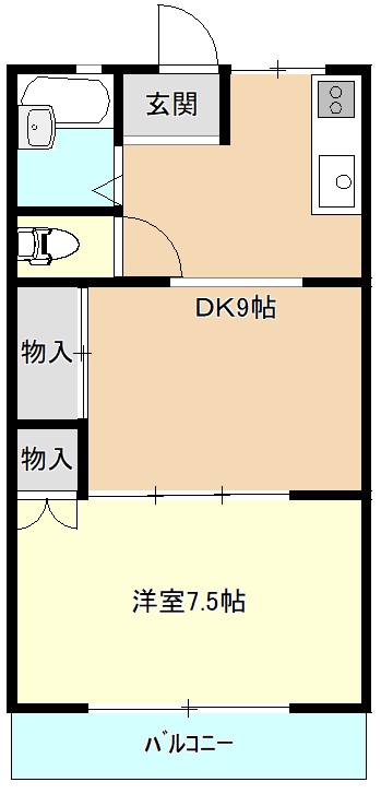 サンライズの間取り