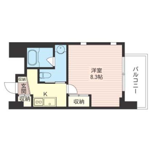 江東区千田のマンションの間取り