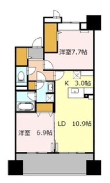 ロイヤルパークスシーサー南千住の間取り