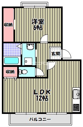 レスポワール狭山1番館の間取り