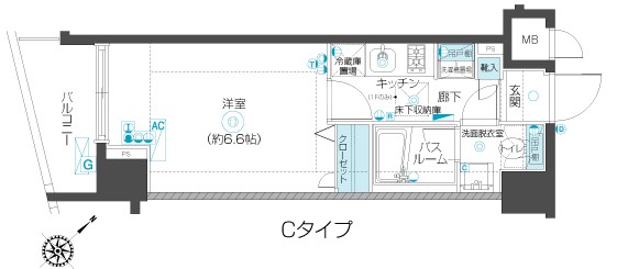 フェニックス練馬桜台の間取り