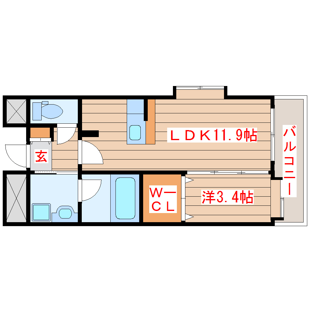 Est Luceの間取り