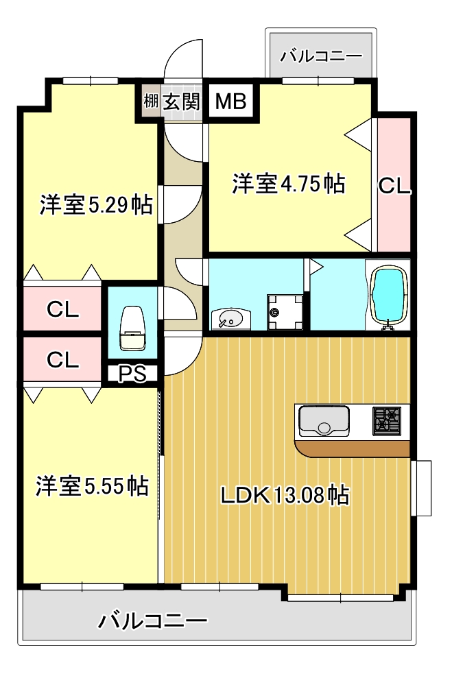 第49川崎ビルの間取り