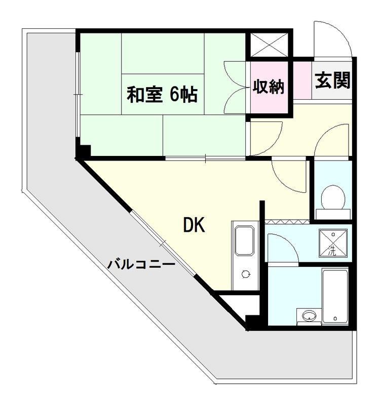 【ベルセブンの間取り】