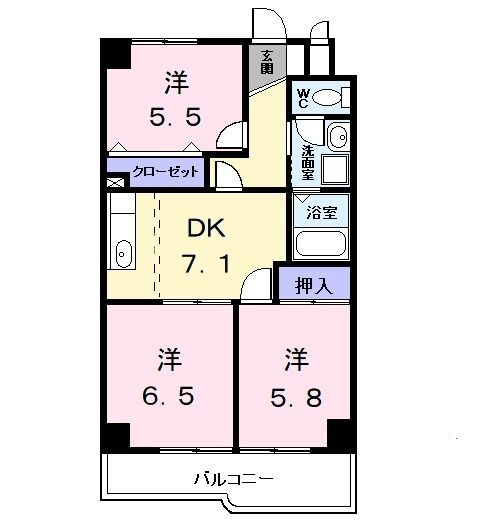 ネクステージ・あらこの間取り