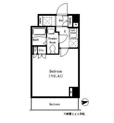 パークキューブ四谷三丁目の間取り