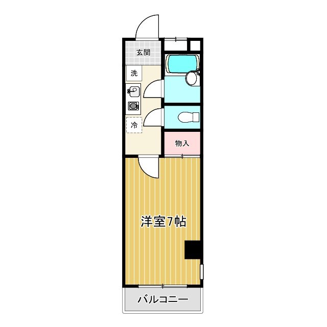 ルミエール霞ヶ丘の間取り