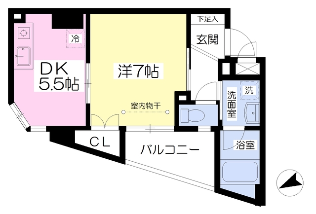 イルマンシオウラの間取り