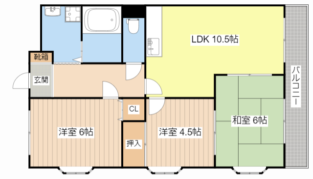 鹿深一番館の間取り