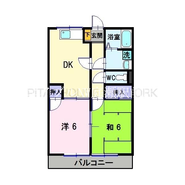 Dwell吉備路の間取り