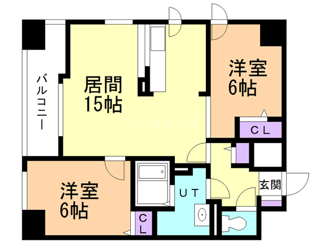 リーベン２１９の間取り