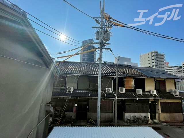 眺望　バルコニーからの景色です