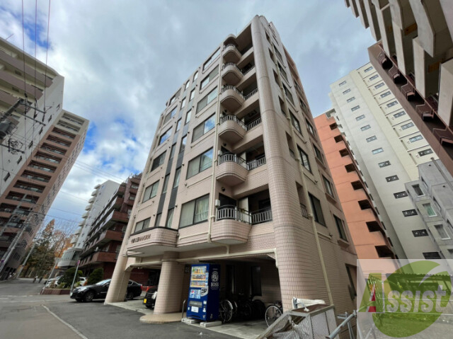 建物外観　札幌市中央区南１１条西「中島公園マンション」