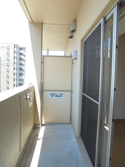 バルコニー　バルコニー付きです