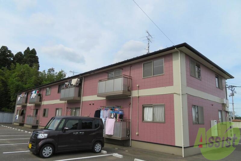 建物外観　仙台市太白区柳生「リバーサイドシャトーＣ」