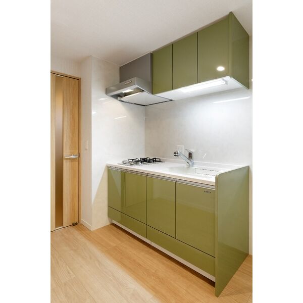 キッチン　写真は2-8Fの15号室です