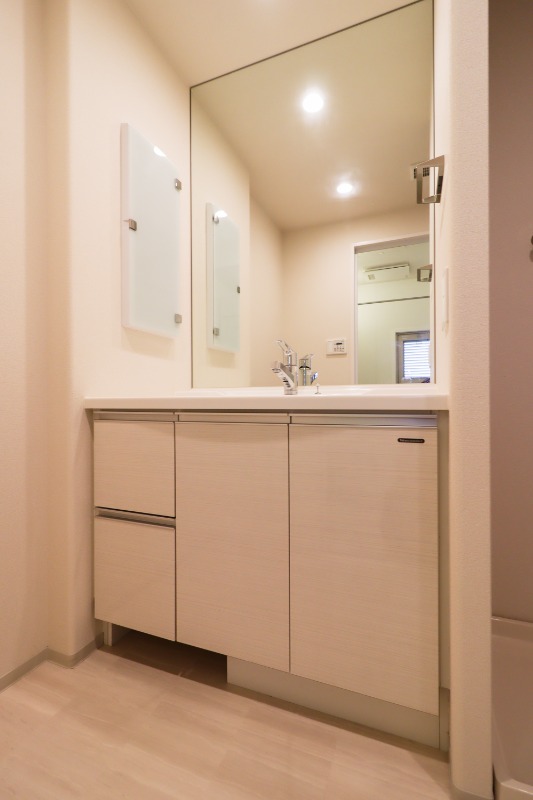 洗面設備　図面と現状に相違がある場合には現状を優先