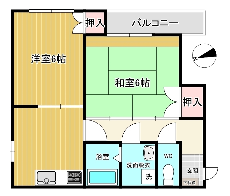 ロイヤルミナミ_間取り_0
