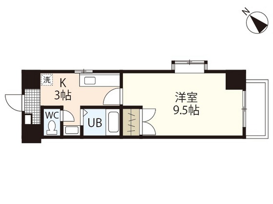 コンフォール下原の間取り