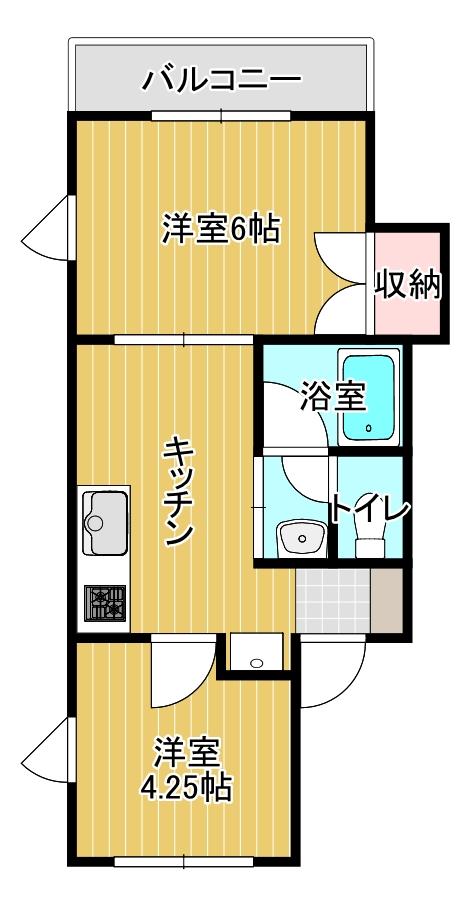 メゾンエステートの間取り
