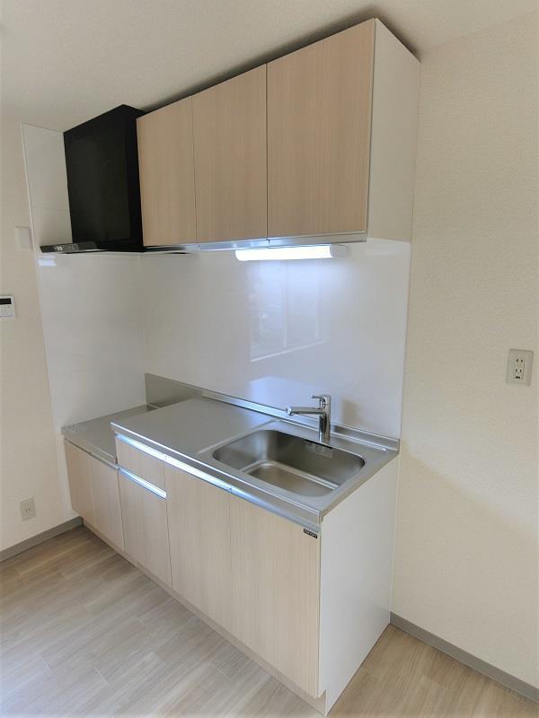 キッチン　ガスコンロ設置可能なキッチンです。